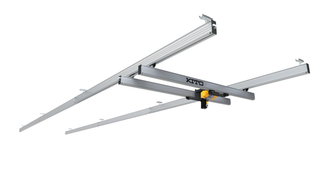 KITO Aluminum Light crane system - Double girder