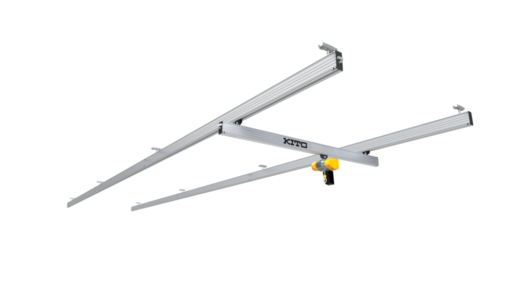 KITO Aluminum Light crane system - Single girder